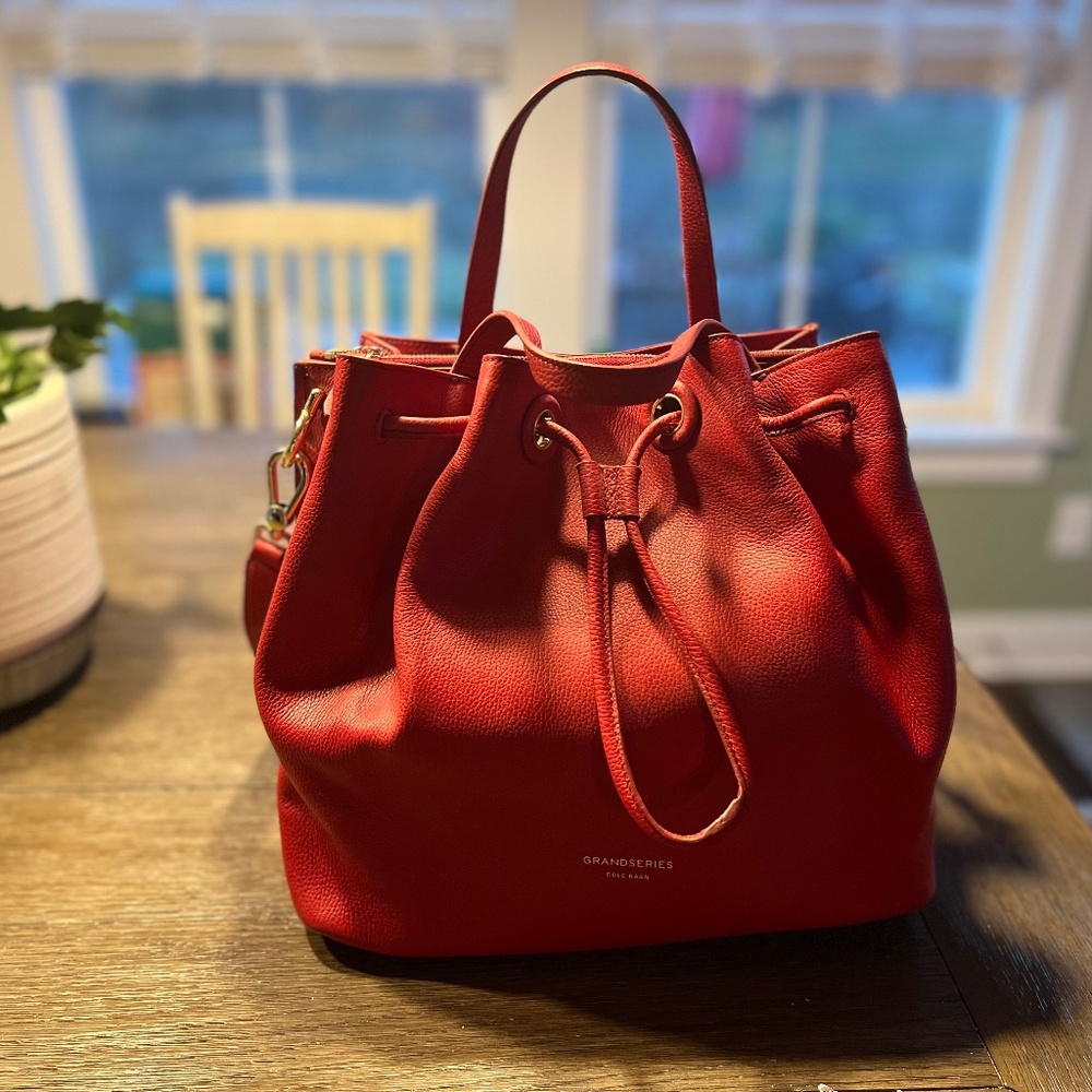 Red Coach Purse